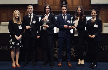 Az ELTE csapata nyerte a Telders Nemzetközi Jogi Perbeszédversenyt